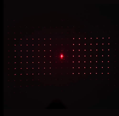 (image for) 5pcs Beam Shaping 7x7 dot grid DOE optical diffractive element lenses